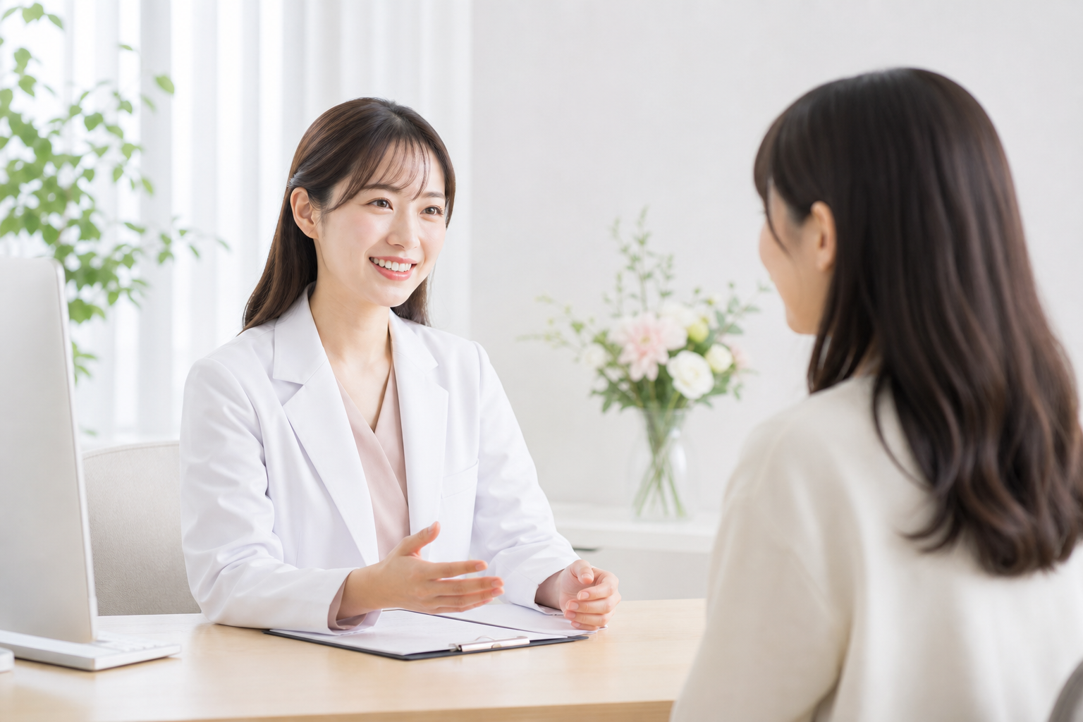 医師による丁寧な診察